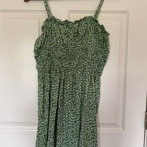wild fable Green Ditsy Floral Sundress